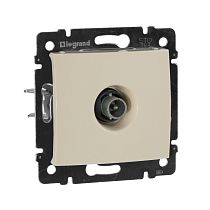 VALENA Розетка TV проходная слоновая кость