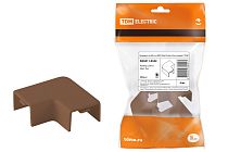 Поворот на 90 гр. КМП 20x10 бук (4 шт./комп.)  TDM