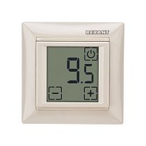 Терморегулятор сенсорный REXANT RX-419B, бежевый. совместим с Legrand серии Valena