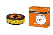 Маркер МК3 - 10мм символ "0" 180шт/ролл  TDM