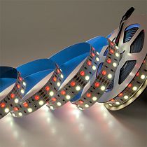 Лента светодиодная GLS-5050-120-28.8-12-IP20-RGB+4 двухрядная