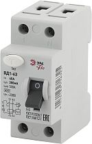 УЗО ВД1-63 Электромеханическое 1P+N 40А 300mA NO-902-57 ЭРА Pro