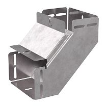 Угол вертикальный внутренний 90 градусов с крышкой Стандарт 150х100 Промрукав Угол вертикальный внутренний 90 градусов с крышкой Стандарт 150х100 Промрукав