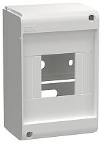UNION Mini Корпус пластиковый КМПн-4 IP20 без двери белый IEK