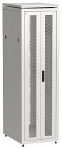 ITK LINEA N Шкаф сетевой 19" 42U 600х800мм двери передняя двустворчатая перфорированная задняя перфорированная серый IEK