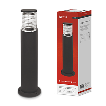 Светильник уличный напольный НБУ ART-PT-A60-BL алюминиевый под лампу А60 Е27 600мм черный IP65 IN HOME