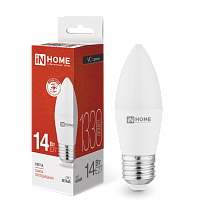 Лампа светодиодная LED-СВЕЧА-VC 14Вт 230В E27 4000K 1330Лм IN HOME Лампа светодиодная LED-СВЕЧА-VC 14Вт 230В E27 4000K 1330Лм IN HOME