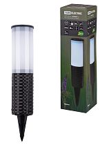 Светильник СС "Ротанг 1" на солнечных батареях, пластик, 7х43cм,  TDM