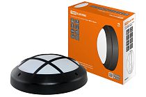 Светильник ФБУ 05-2х20-014 "Бриз 2" черный с решеткой IP64  TDM