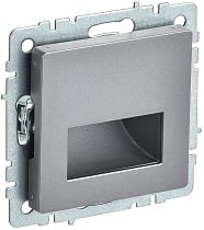 Подсветка BRITE светодиодная встраиваемая ПЛ20-БрС сталь  IEK