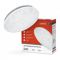 Светильник светодиодный серии DECO 24Вт 230В 4000К 1560Лм 330х55мм БАМБУК IN HOME