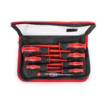 Набор диэлектричееских отверток "Профи" НИО-08 КВТ