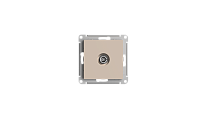 AtlasDesign TV РОЗЕТКА оконечная 1DB, механизм, ПЕСОЧНЫЙ Systeme Electric (Schneider Electric)
