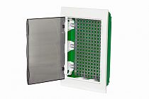 City9 Box IT корпус встраиваемый с прозрачной дверцей 3ряд/36мод 2 розетки Systeme Electric (Schneider Electric)