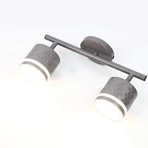 Спот на основании GWL-2GX53-M-IP20 Двойной Бетон С боковым рассеивателем Кирпич