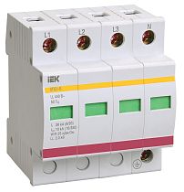 Ограничитель перенапряжения четырехполюсный ОПС1-C  IEK