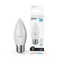 Лампа светодиодная Gauss Elementary Свеча 10Вт 750lm 4100K E27