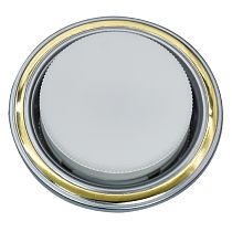 Светильник встраиваемый General GCL-GX53-H38  Два Круга  Золото/Черный Хром/Золото