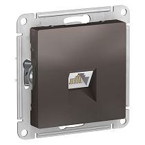 AtlasDesign Мокко Розетка компьютерная RJ45, кат 6Е Systeme Electric (Schneider Electric)