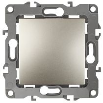 Кнопка ЭРА 12 12-1111-04 10А 250В шампань