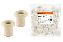 Изолятор керамический проходнойдля провода «ЭКО» сосна (25шт)  TDM