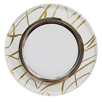 Светильник встраиваемый General GCL-GX53-H38-BL-10 Золотая роспись