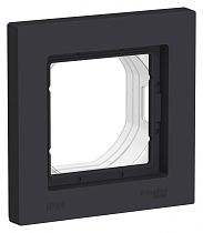 AtlasDesign Aqua Карбон Рамка 1 постовая IP44 Systeme Electric (Schneider Electric)
