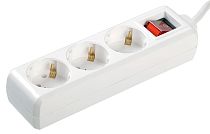 Удлинитель 3х1.5м с заземлением 16А IP20 У03К с выкл. ПВС 3х1  IEK