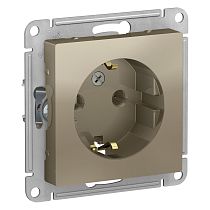 AtlasDesign Шампань Розетка с заземлением, 16А Systeme Electric (Schneider Electric)