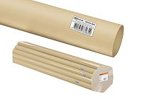 Труба гладкая жесткая ПВХ d 16 (104 м) длина 2 м индивид. штрихкод, "ЭКО" сосна  TDM