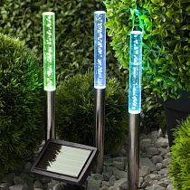 Садовая фигура ЭРА ERASF024-21 Пузырьки на солнечной батарее, светодиодный, 38 см