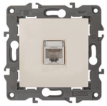Розетка ЭРА Elegance 14-3107-02 слоновая кость RJ45 Розетка ЭРА Elegance 14-3107-02 слоновая кость RJ45