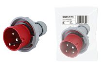 Вилка кабельная IP67 16А 3Р+РЕ 380В  TDM
