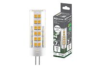 Лампа светодиодная G4-7 Вт-230 В-6500 К, SMD, 18,5x57 мм  TDM Лампа светодиодная G4-7 Вт-230 В-6500 К, SMD, 18,5x57 мм  TDM