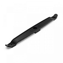 Держатель плоского кабеля двусторонний для прямого монтажа на 12 мест в гофроящике черный (210 шт/кор) Промрукав