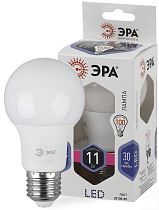Лампа светодиодная ЭРА STD LED A60-11W-860-E27 груша холодный дневной свет