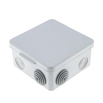 Коробка распаячная КМР-030-031 с крышкой наружная (80х80х50) 7 мембранных вводов IP54 EKF PROxima Коробка распаячная КМР-030-031 с крышкой наружная (80х80х50) 7 мембранных вводов IP54 EKF PROxima