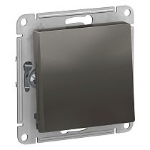 AtlasDesign Сталь Переключатель 1 клавишный., сх.6, 10АХ Systeme Electric (Schneider Electric)