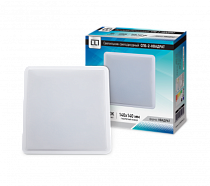 Светильник светодиодный СПБ-2-КВАДРАТ 5Вт 230В 4000К 400Лм 140мм белый LLT