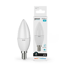 Лампа светодиодная Gauss Elementary Свеча 12Вт 920lm E14 4100K