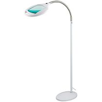 Лупа напольная 3D с подсветкой 42 SMD LED, 174х108мм, белая (8061) REXANT