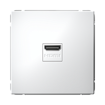 ARTGALLERY РОЗЕТКА HDMI, механизм, БЕЛЫЙ