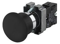 Кнопка управления ЭРА LAY5-BC21 "Грибок" черн.1з (20/200/3200)