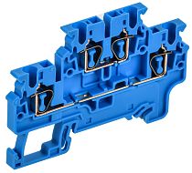 ARMAFIX Клемма пружинная 2 уровня CXDL2.5 BU IEK