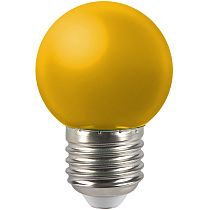 Лампа GLDEN-G45PB-5-230-E27 YELLOW Лампа GLDEN-G45PB-5-230-E27 YELLOW