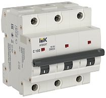 ARMAT Автоматический выключатель M10H 3P C 100А  IEK