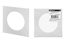 Пластина настенная для круглых воздуховодов, D100,  TDM