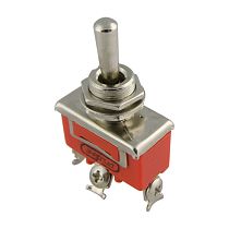 Выключатель-тумблер 1122 вкл-откл-вкл 1 группа контактов (25шт/упак)  ЭНЕРГИЯ