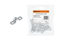 Скоба металлическая 2-х лапковая с внутр. d 8-9 мм (10 шт)  TDM