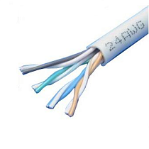 Провод компьютерный (витая пара) без экрана UTP4 CAT5E 24AWG CCA (обмедненный)